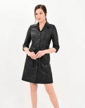 Charlotte Leather Dress - image 1 of 6 in carousel